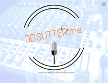 Tablet Screenshot of jdsutter.me